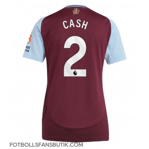 Aston Villa Matty Cash #2 Replika Hemmatröja Damer 2024-25 Kortärmad